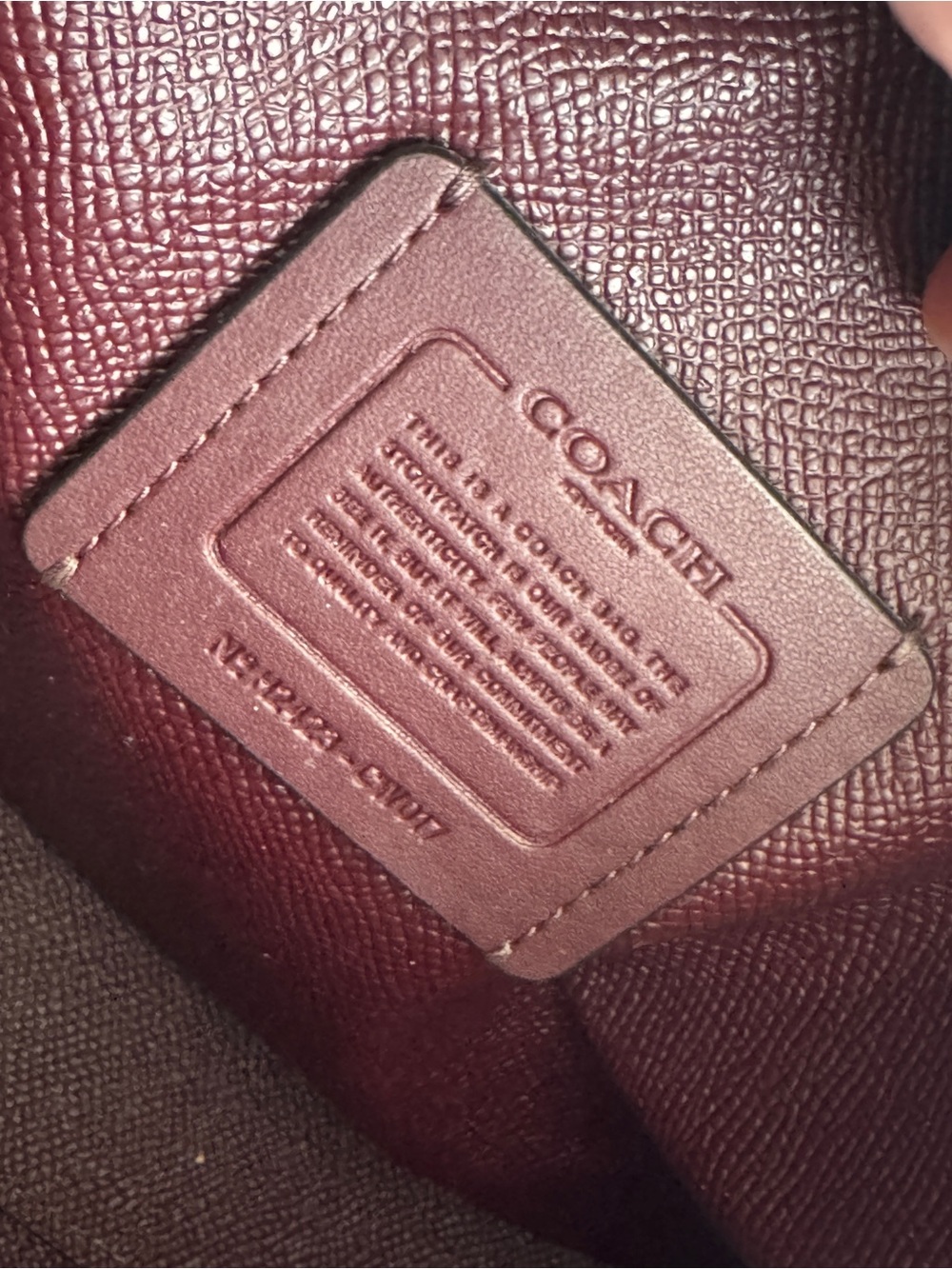 Coach Mollie 25 Croc bag - Picture 8 of 10
